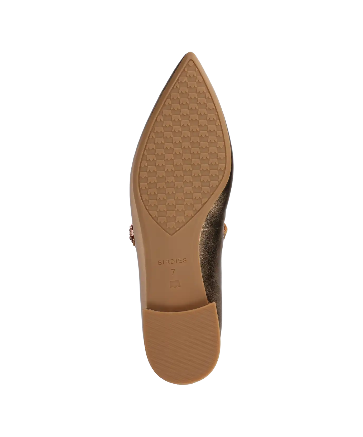 The Goldfinch 15 Mary Jane - Vintage Gold Metal Leather