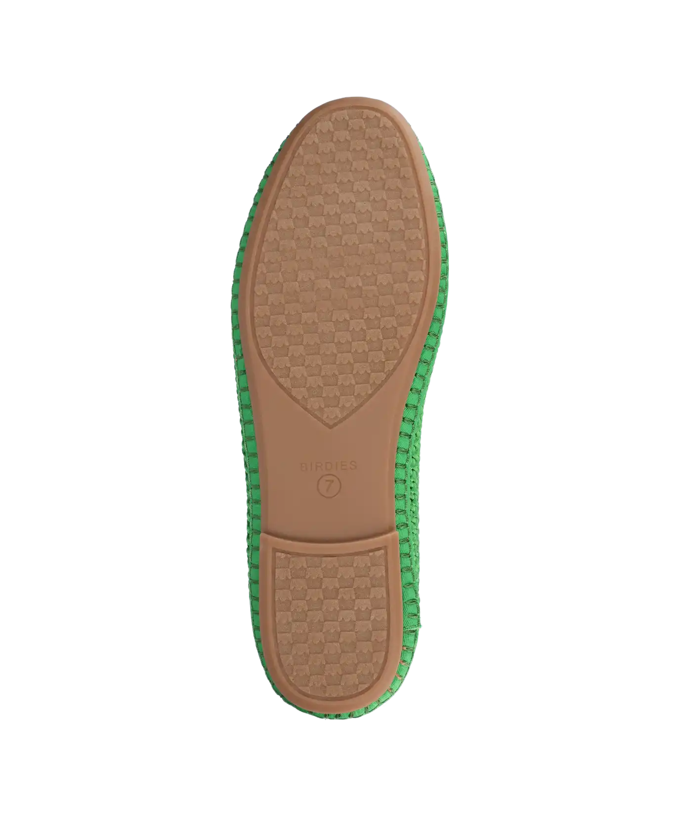 The Heron - Kelly Green Woven Satin