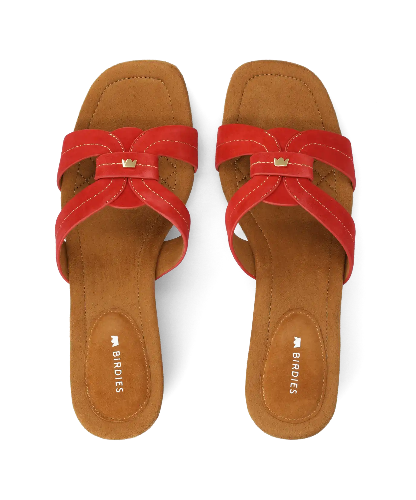The Kiwi 40 Icon - Red Suede