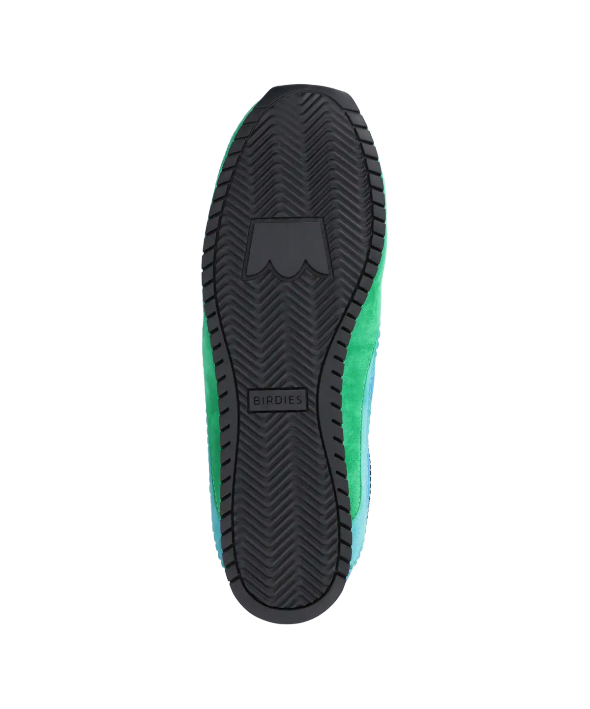 The Speedbird - Multi Cyan Suede