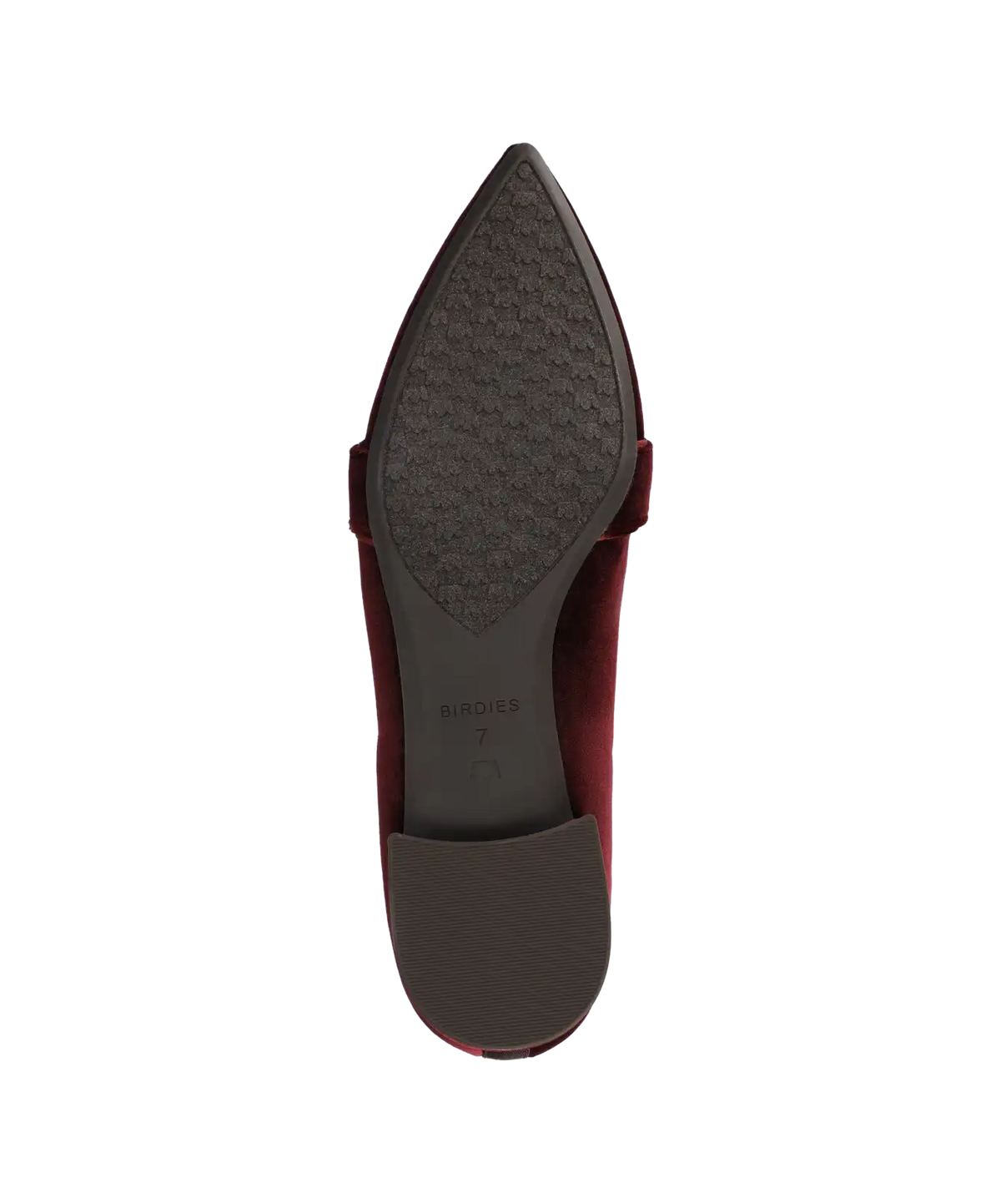The Sparrow Loafer - Burgundy Velvet