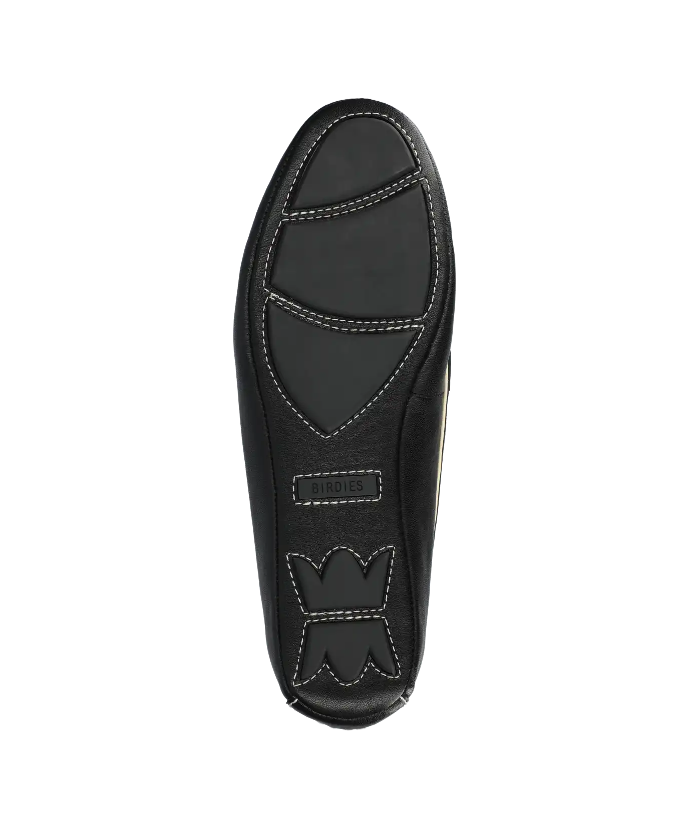 The Vesper Driver - Black Leather Raffia