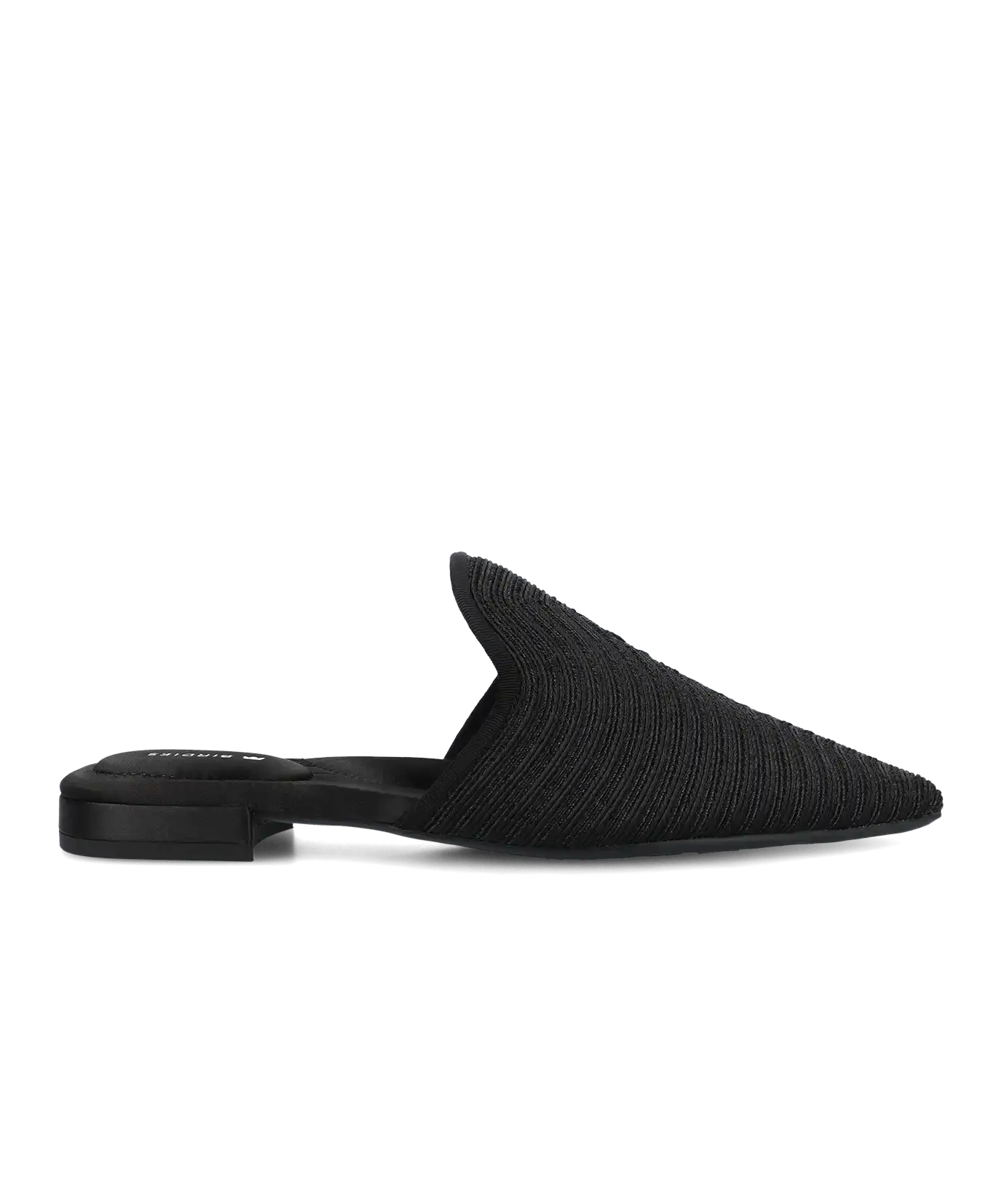 The Goldfinch 15 Mule - Black Braiding