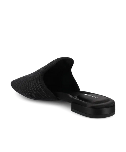 The Goldfinch 15 Mule - Black Braiding