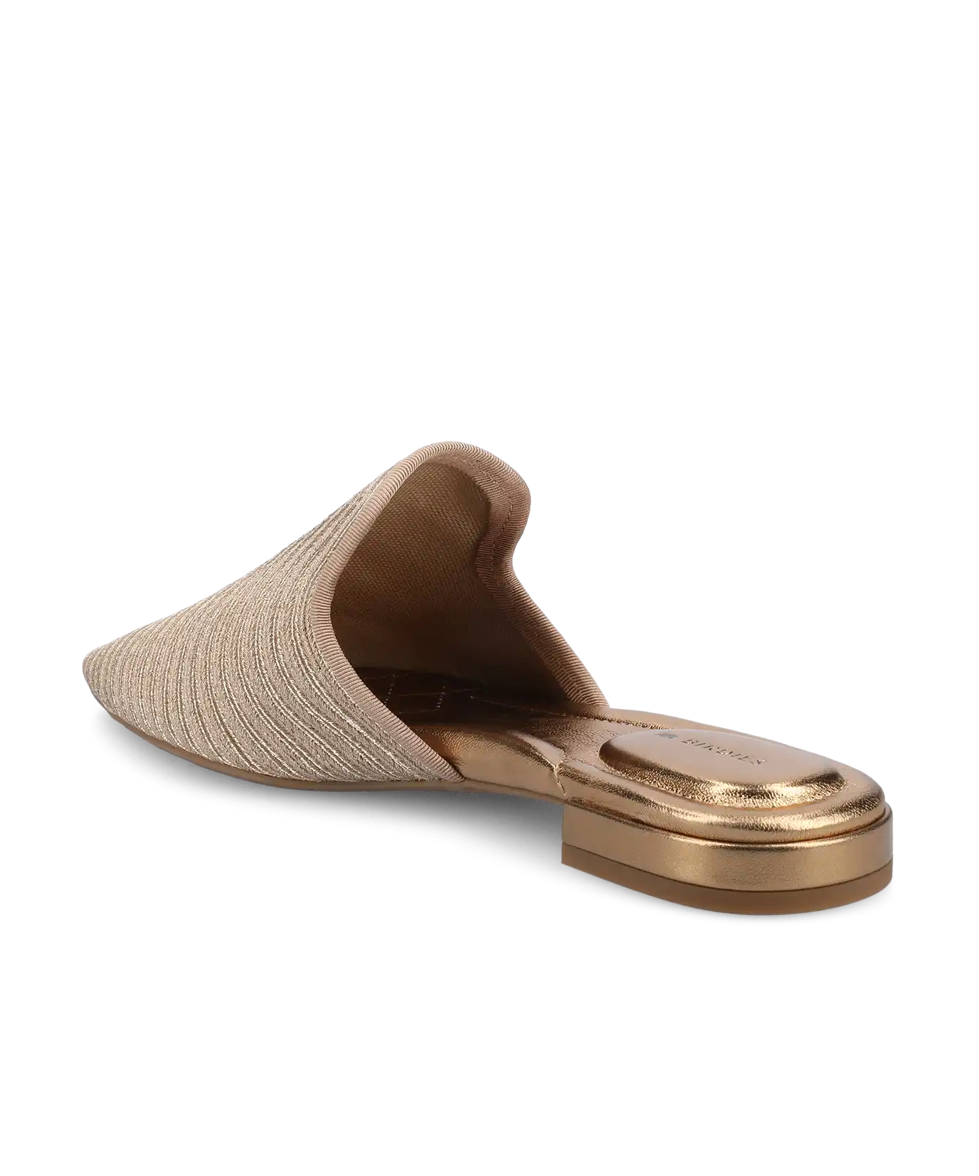 The Goldfinch 15 Mule - Gold Braiding