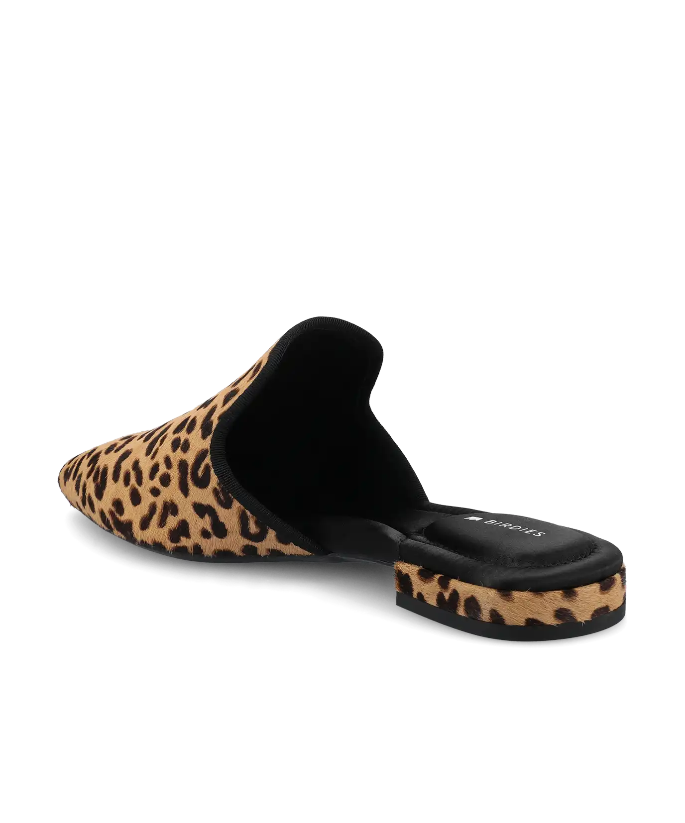 The Goldfinch 15 Mule - Leopardprint Haircalf