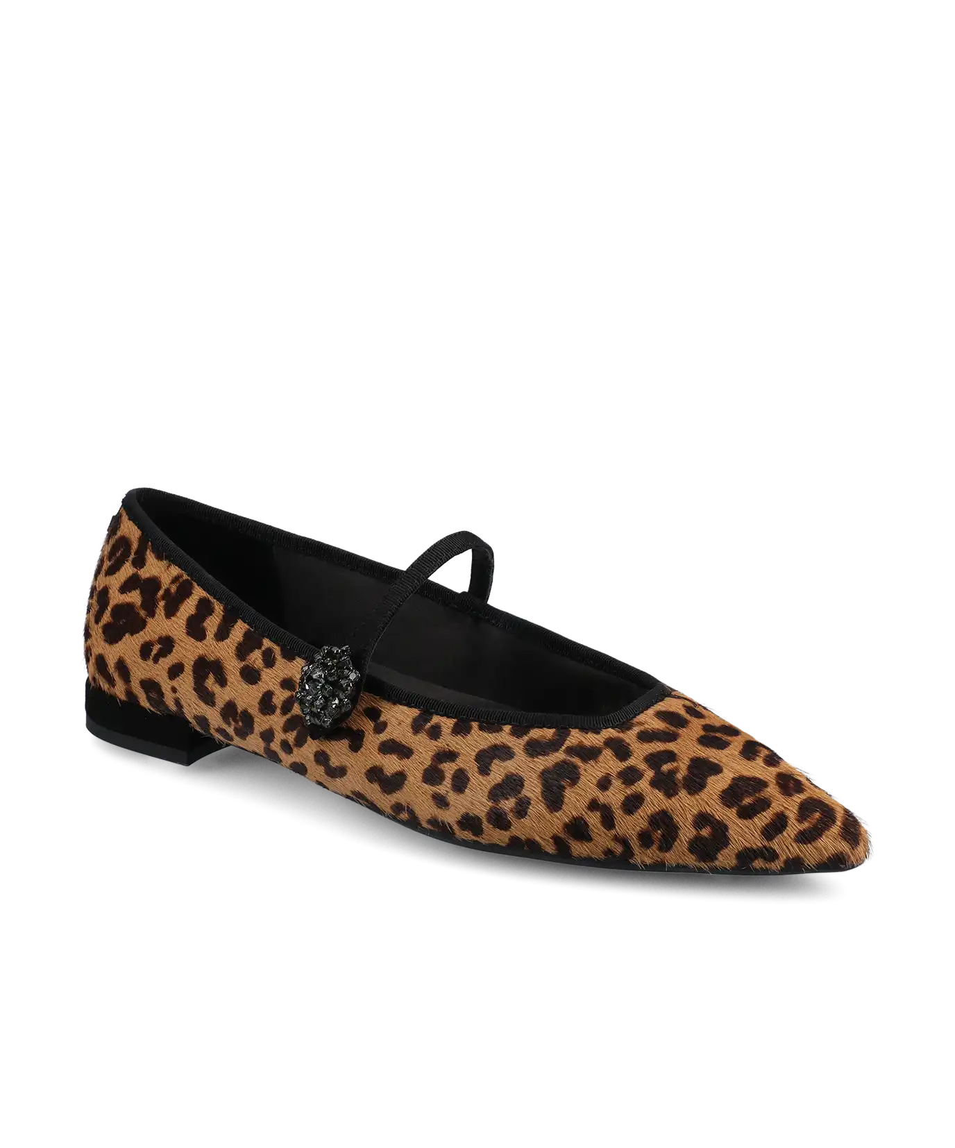 The Goldfinch 15 Mary Jane - Leopardprint Haircalf