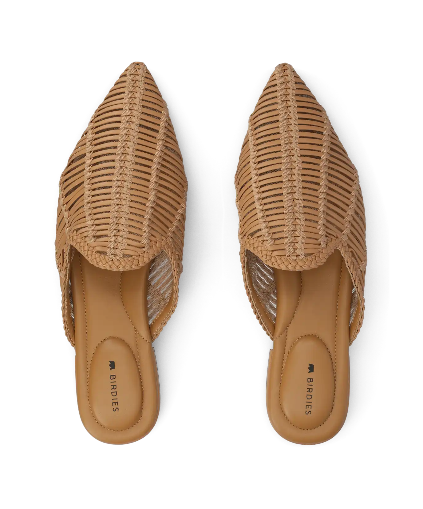 The Goldfinch 15 Woven Slide - Toffee Woven