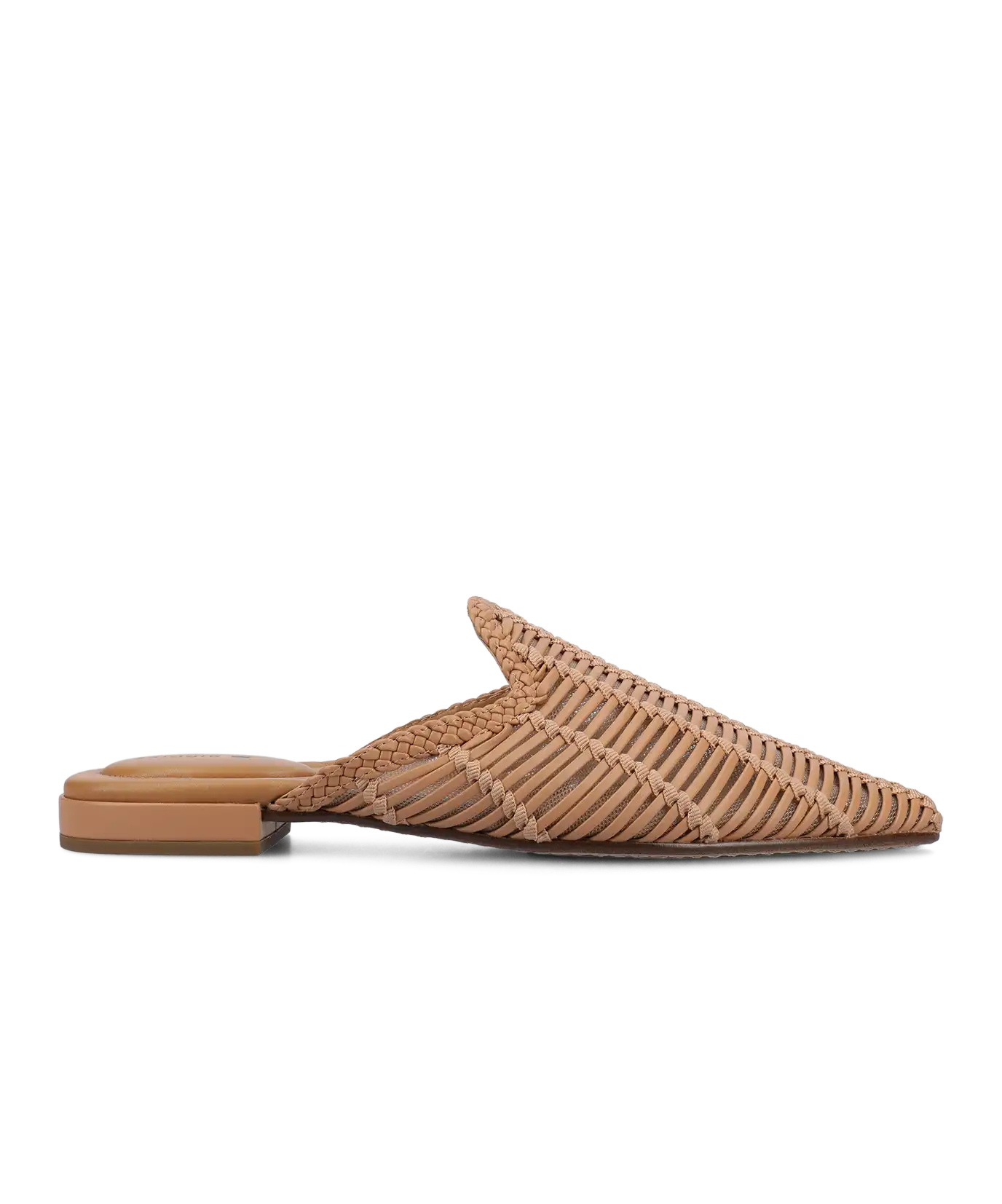 The Goldfinch 15 Woven Slide - Toffee Woven