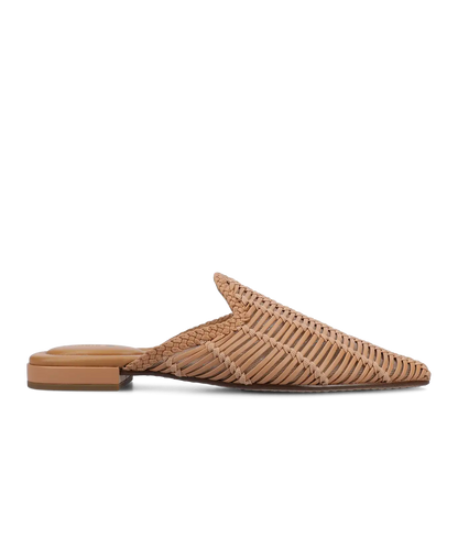 The Goldfinch 15 Woven Slide - Toffee Woven