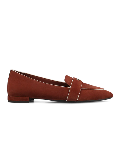 The Sparrow Loafer - Cognac Suede