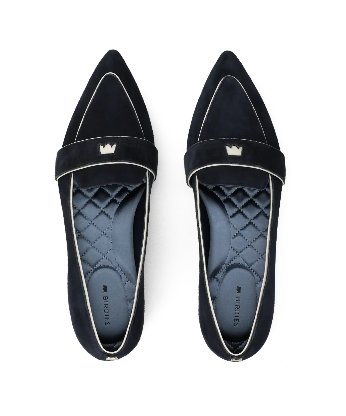 The Sparrow Loafer - Navy Suede