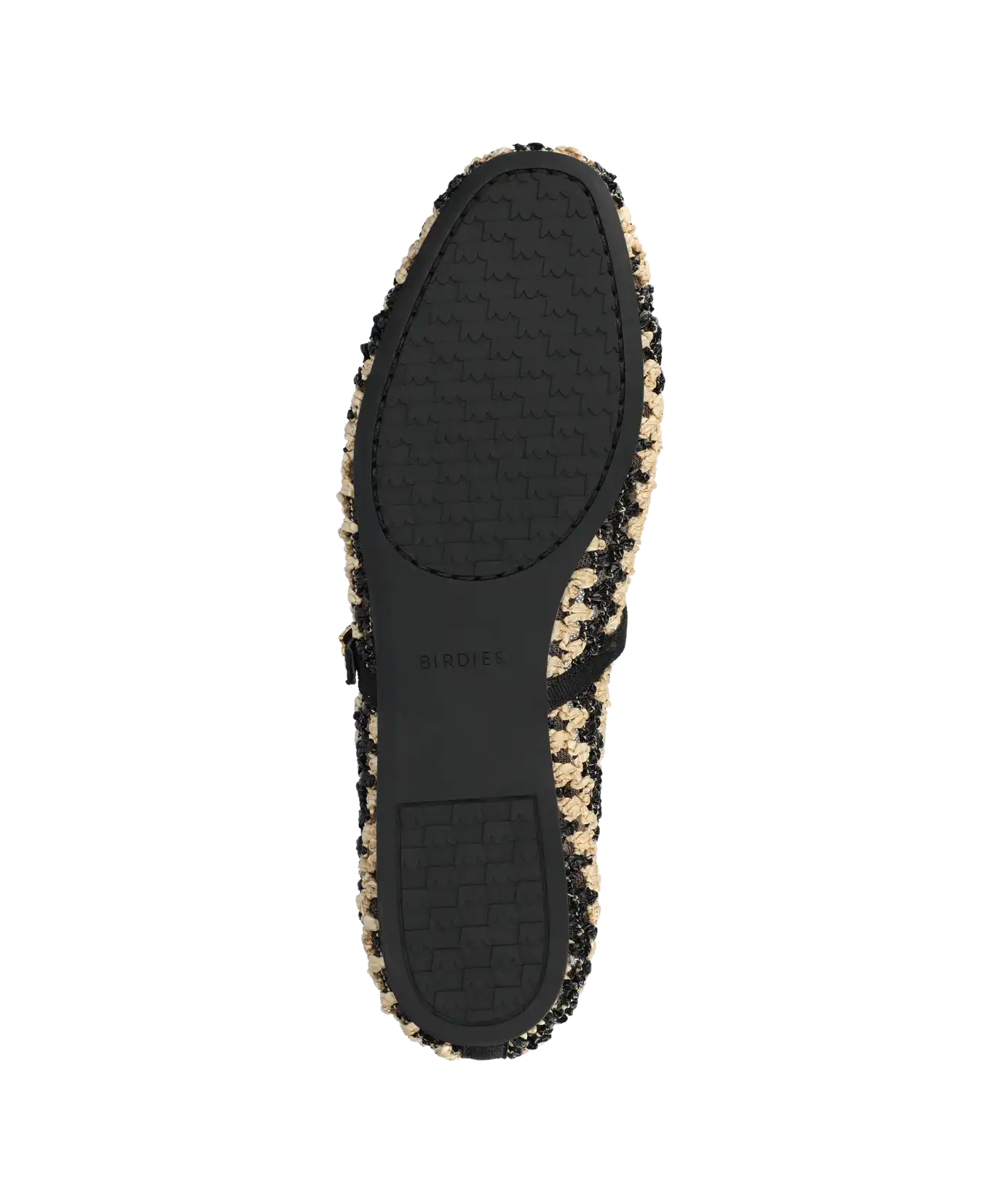 The Hummingbird Mary Jane - Black/Natural Openweave