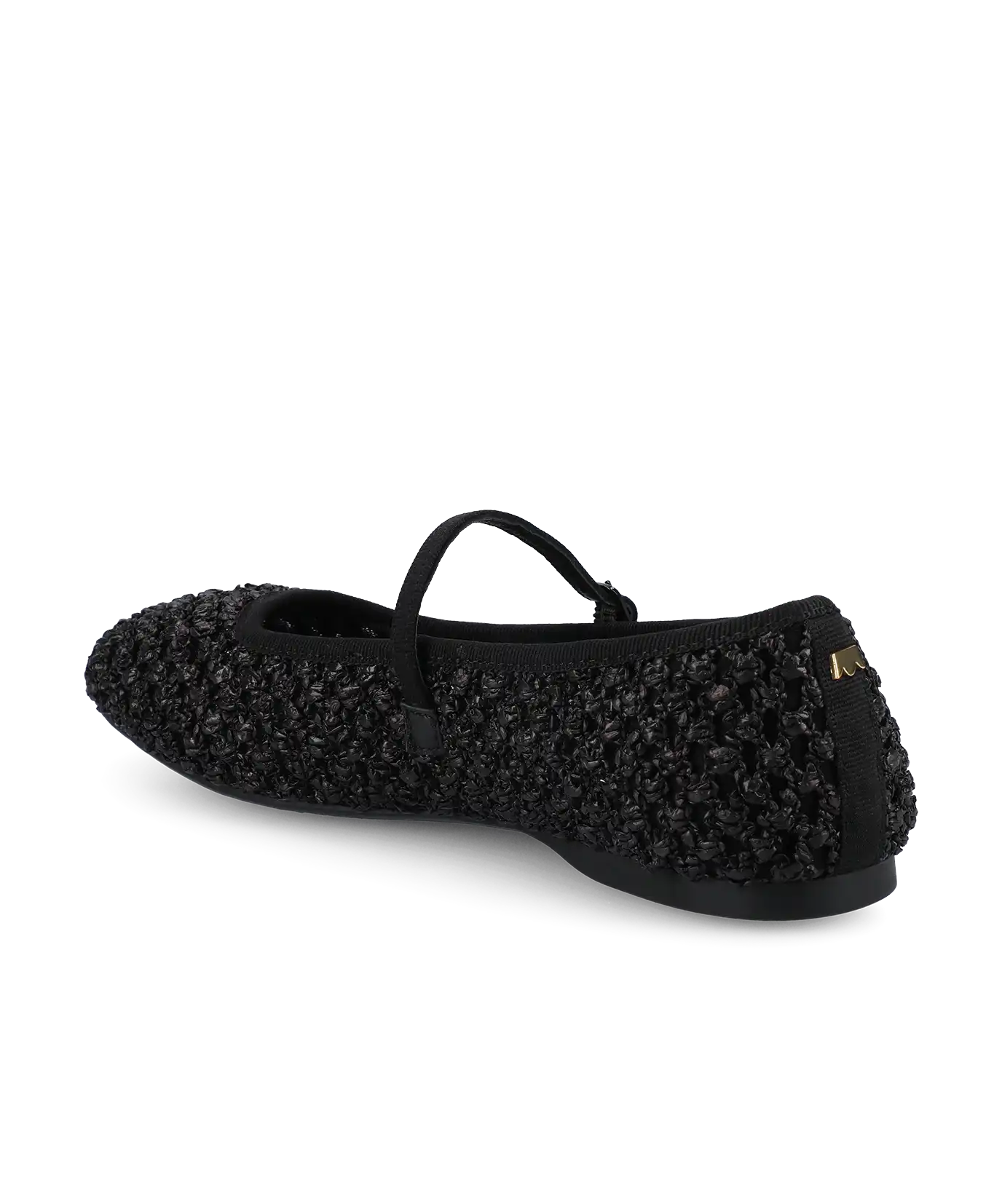 The Hummingbird Mary Jane - Black Openweave