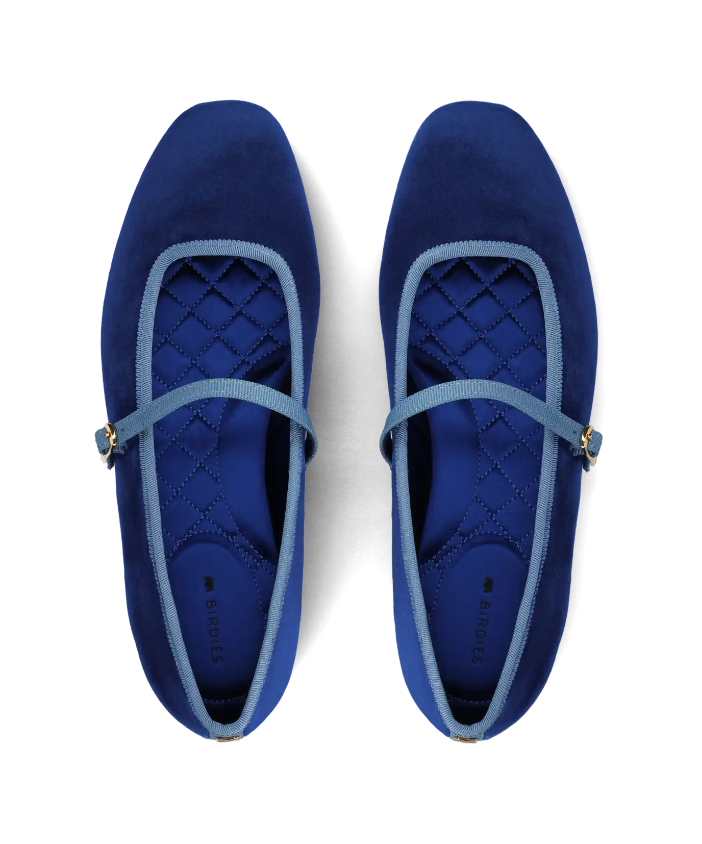 The Hummingbird Mary Jane - Empire Blue Velvet