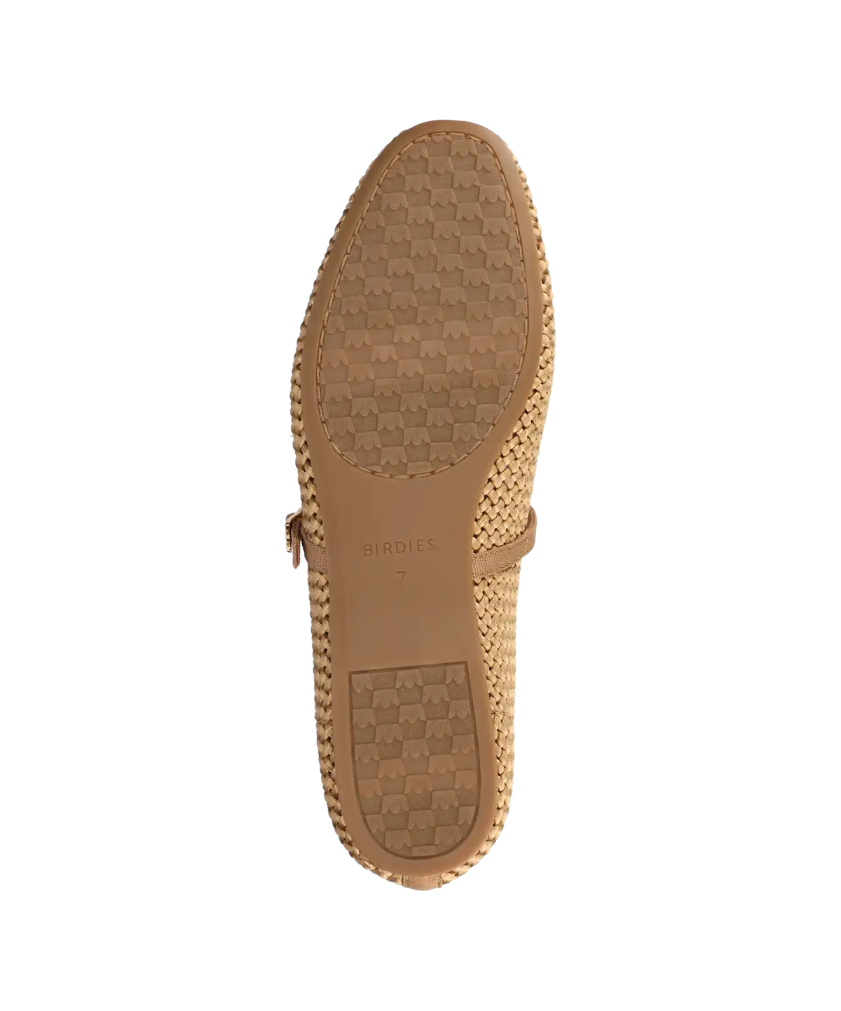 The Hummingbird Mary Jane - Gold Woven Satin