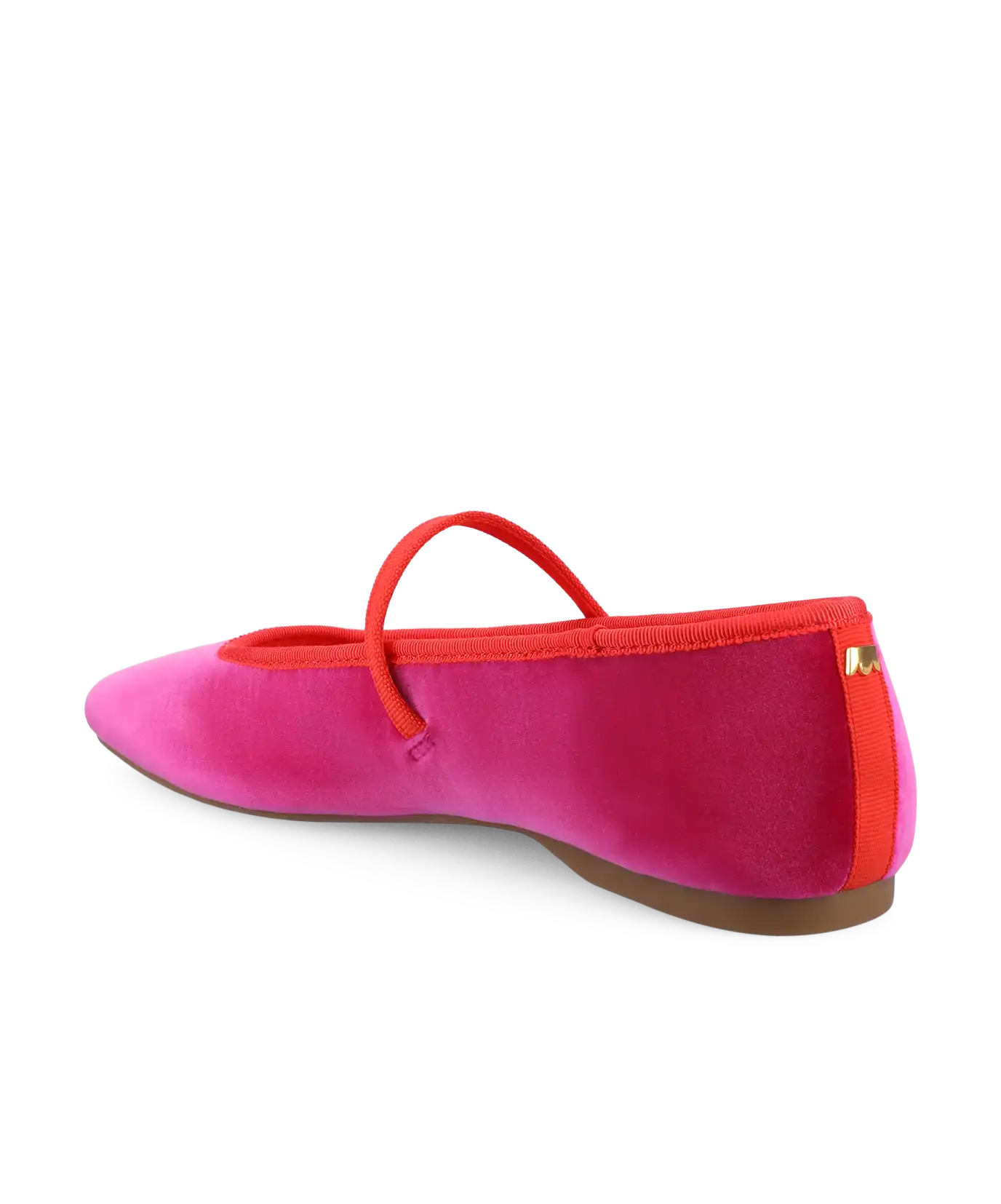 The Hummingbird Mary Jane - Hot Pink Velvet