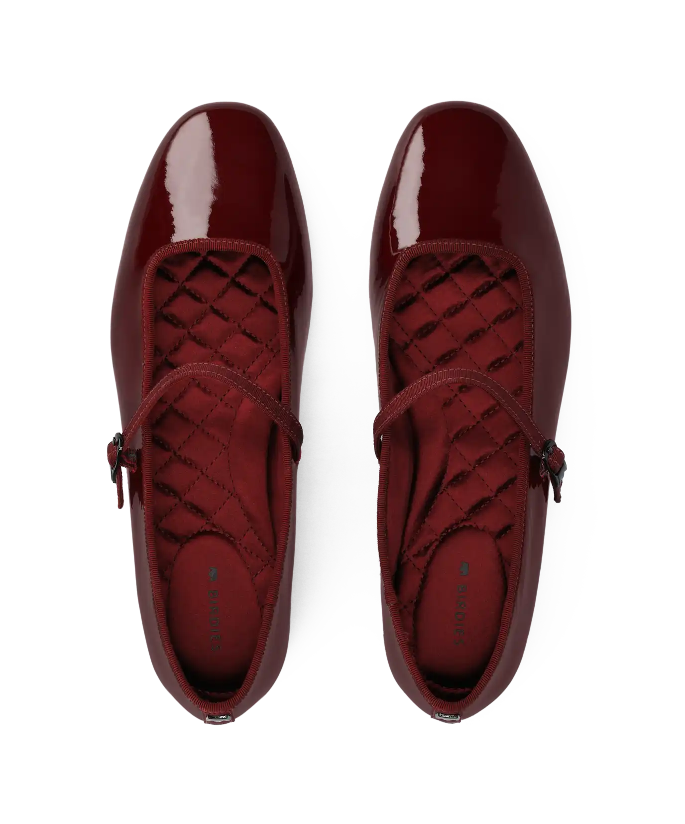 The Hummingbird  Mary Jane - Burgundy Patent