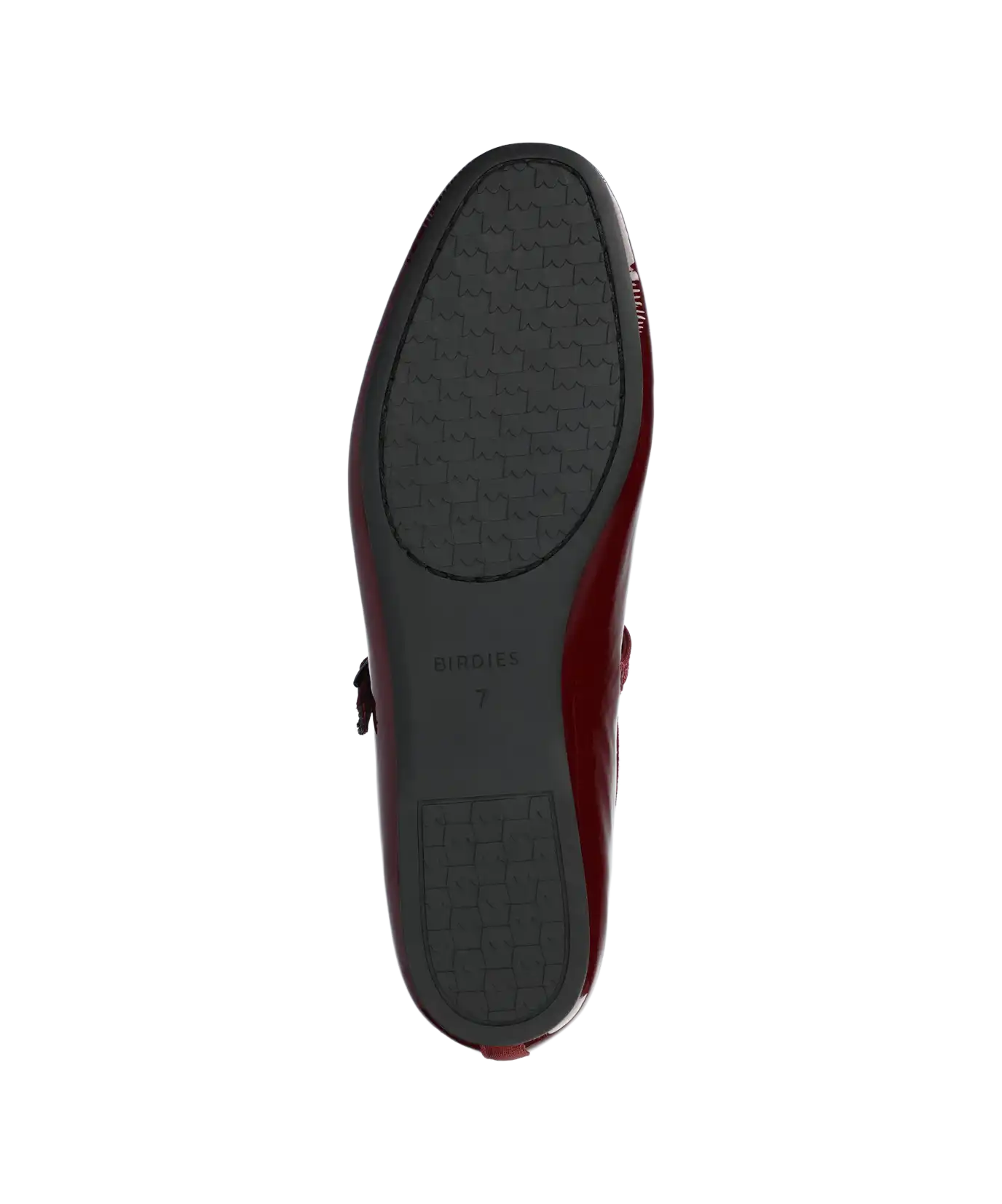 The Hummingbird  Mary Jane - Burgundy Patent