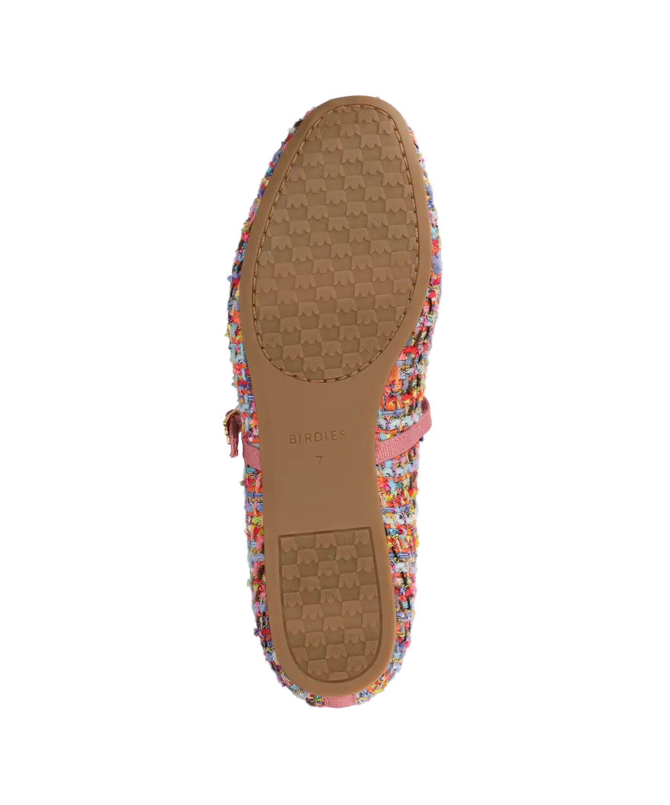 The Hummingbird Mary Jane - Pink Multi Tweed
