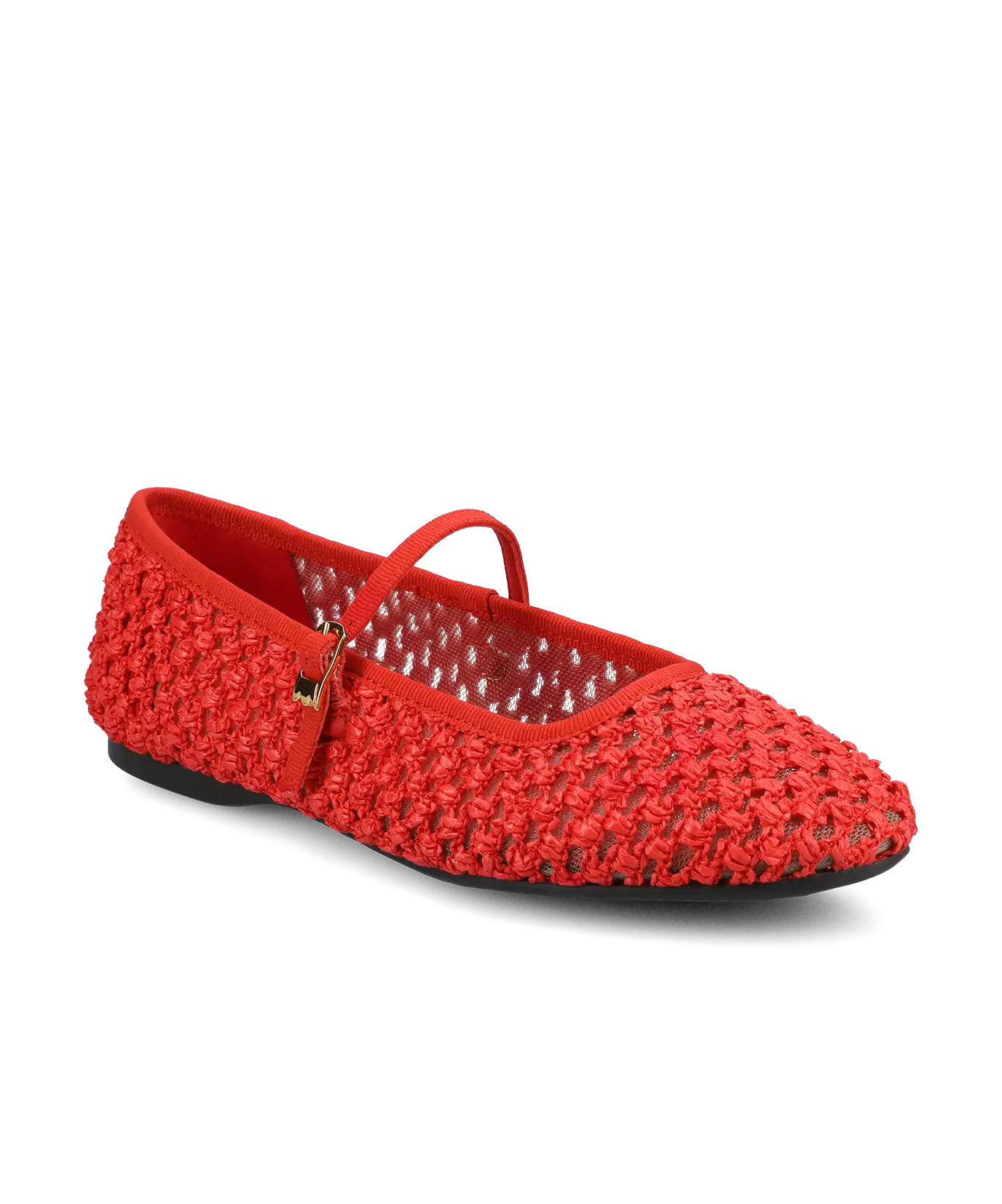 The Hummingbird Mary Jane - Red Openweave