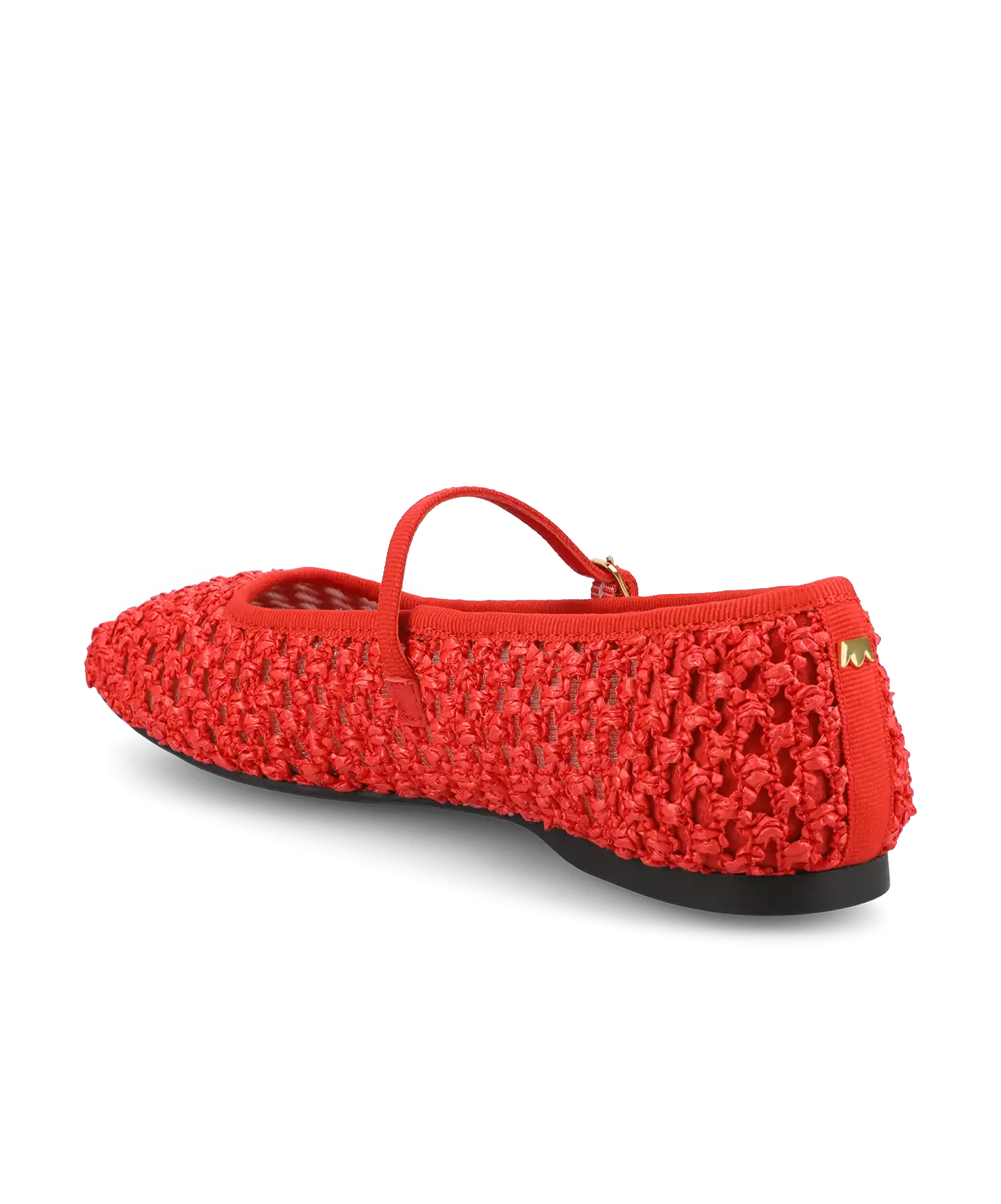 The Hummingbird Mary Jane - Red Openweave