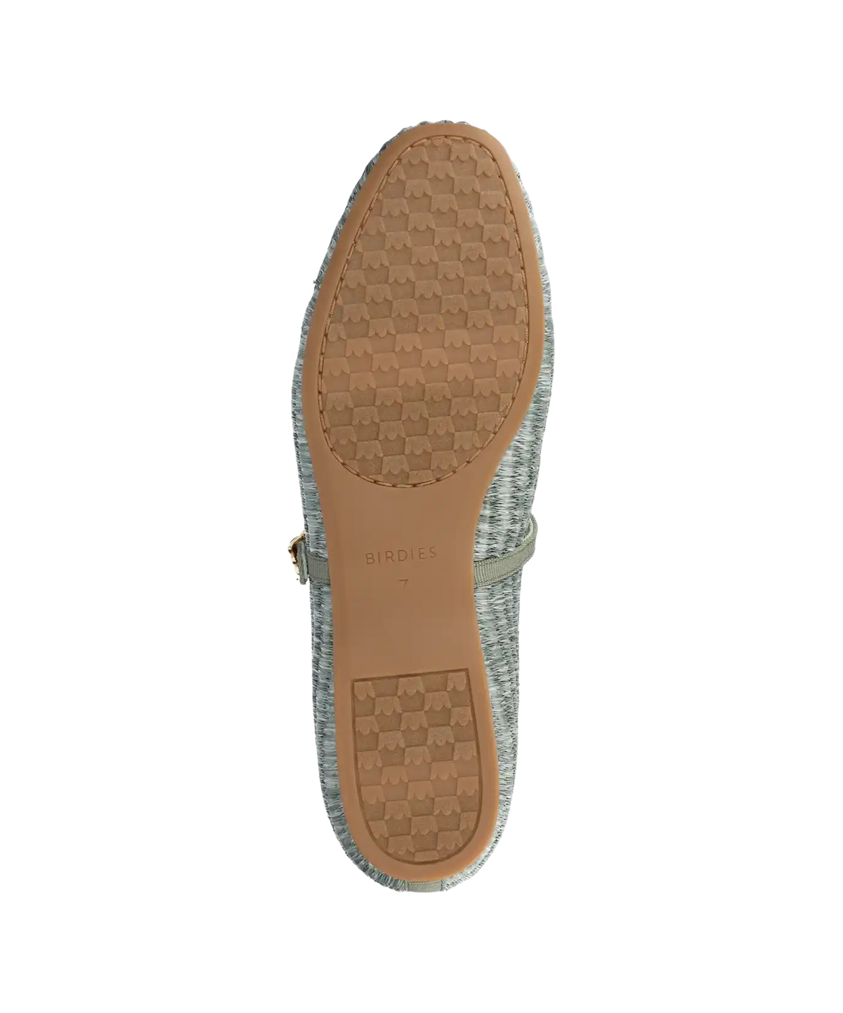 The Hummingbird Mary Jane - Seafoam Raffia