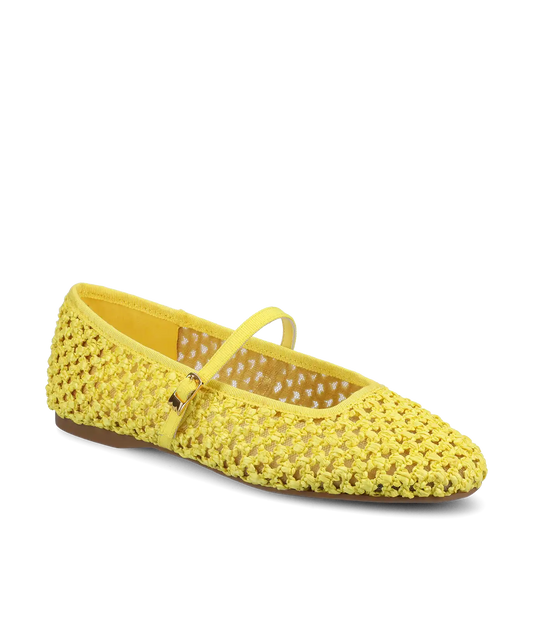 The Hummingbird Mary Jane - Sunflower Openweave