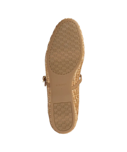 The Hummingbird Mary Jane - Tan Raffia