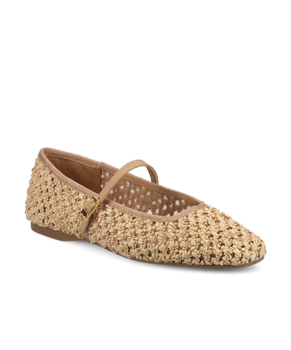 The Hummingbird Mary Jane - Tan Openweave