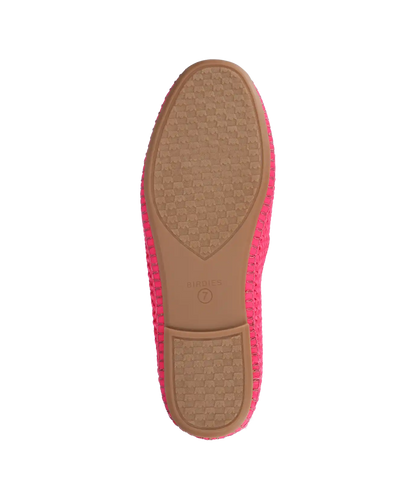The Heron - Hot Pink Woven Satin
