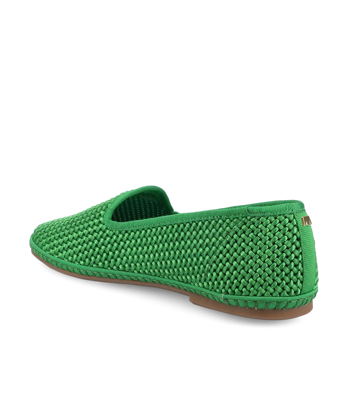 The Heron - Kelly Green Woven Satin