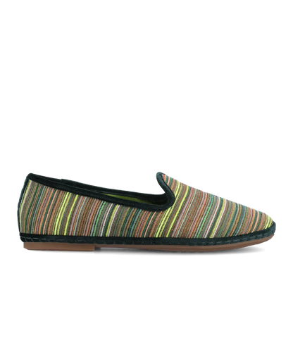 The Heron - Royal Green Multi Stripe Grosgrain