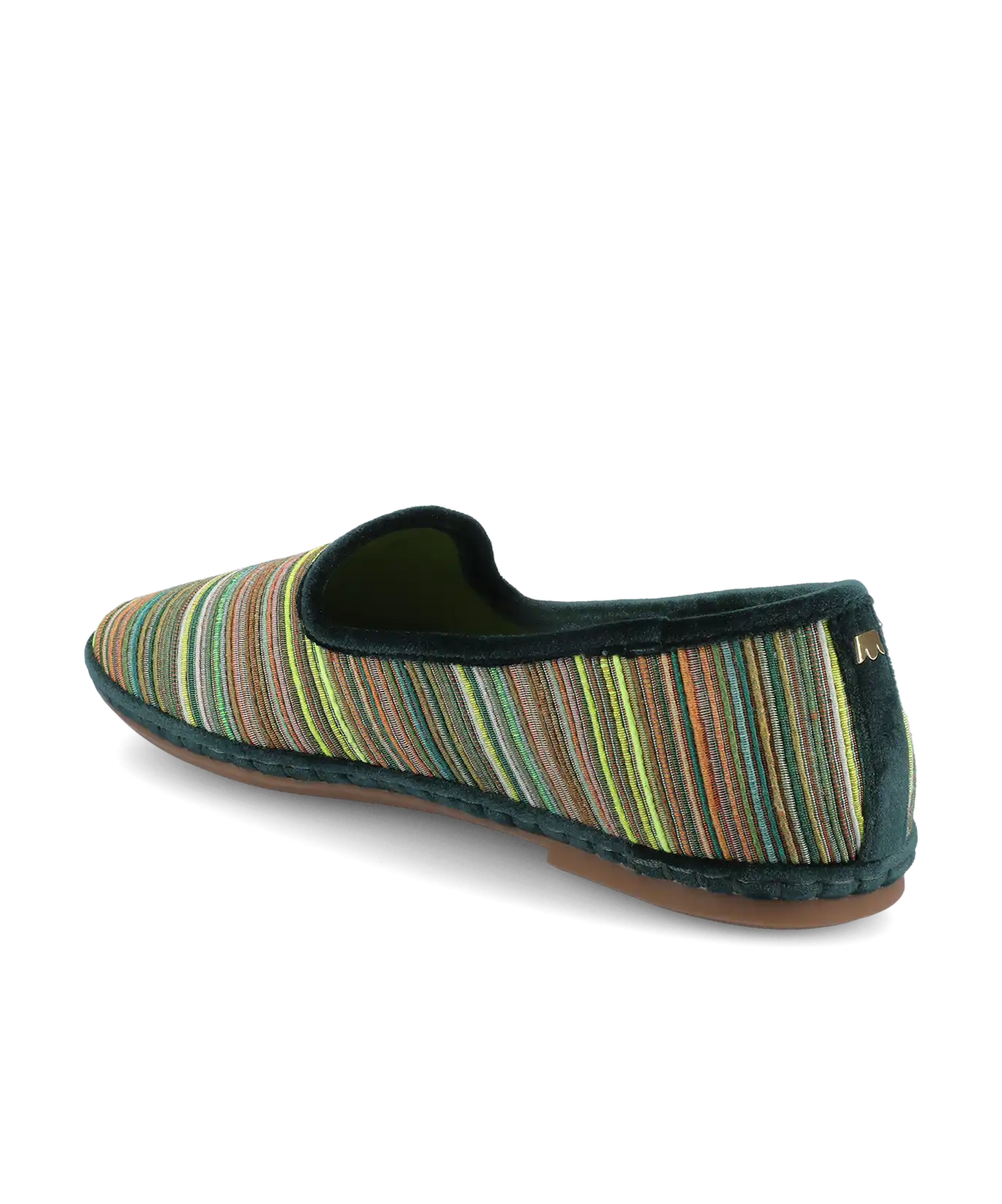 The Heron - Royal Green Multi Stripe Grosgrain