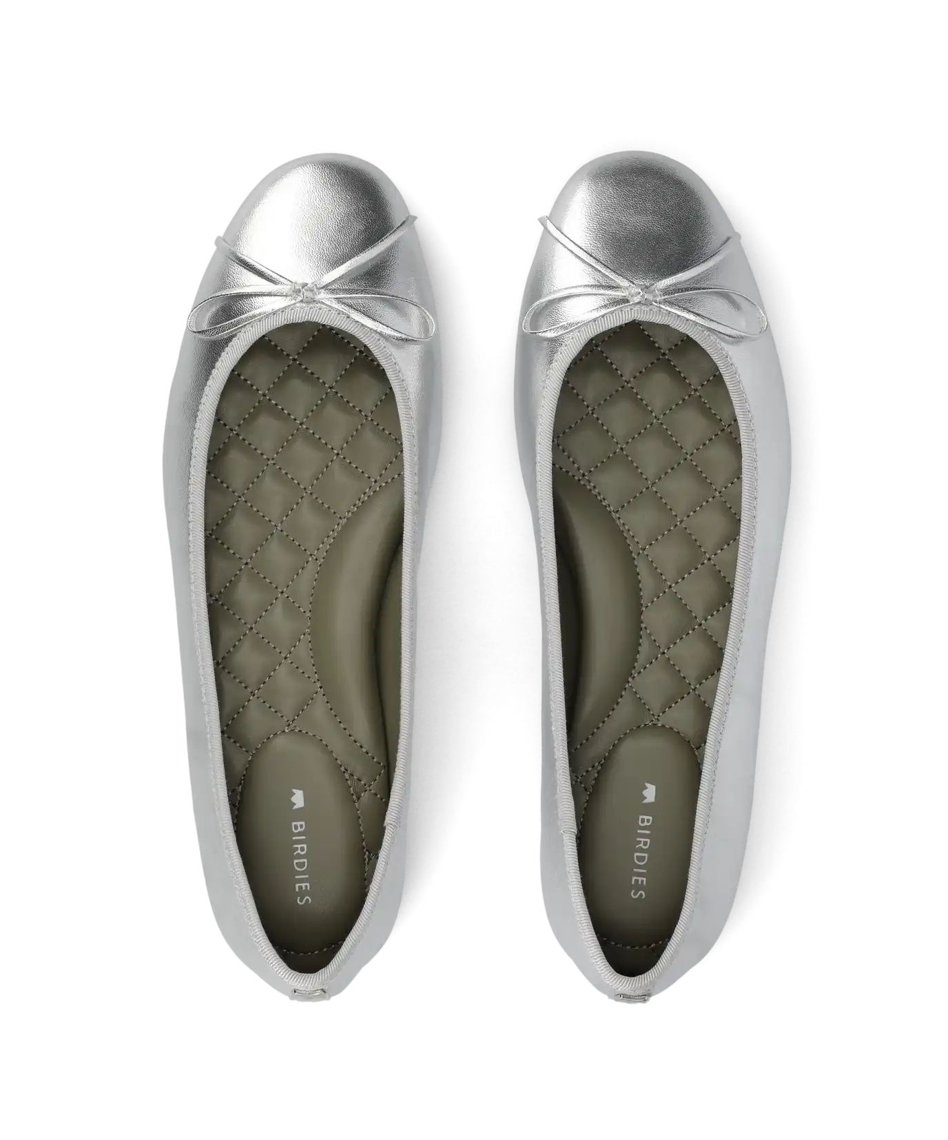 The Hummingbird - Silver Metal Leather