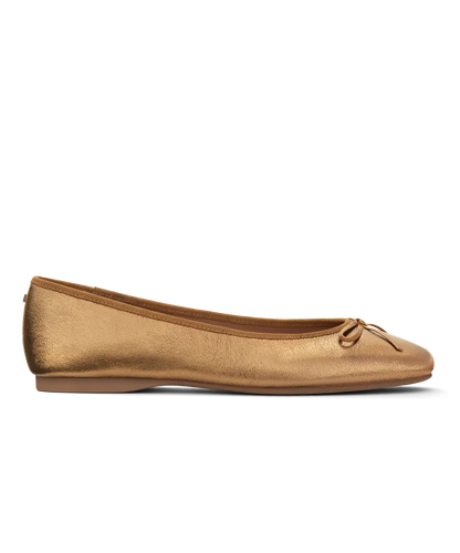 The Hummingbird - Vintage Gold Leather