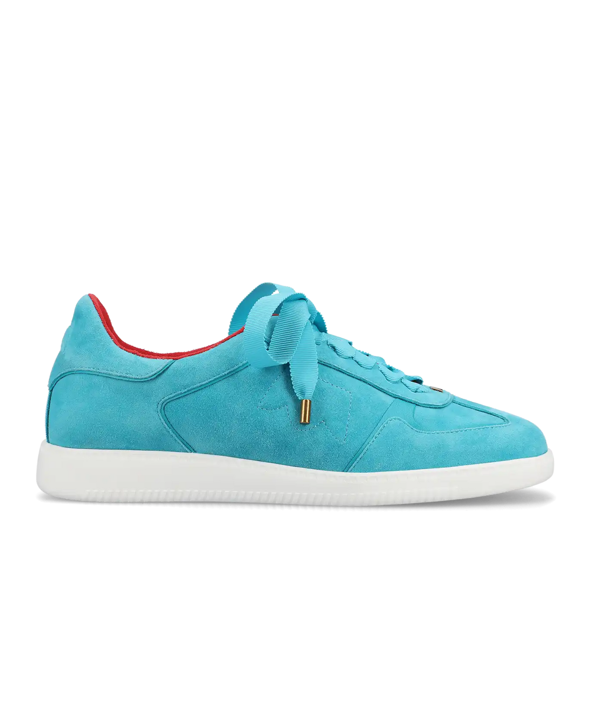 The Jay Sneaker - Aqua Suede
