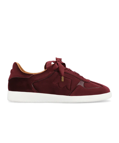 The Jay Sneaker - Burgundy Velvet