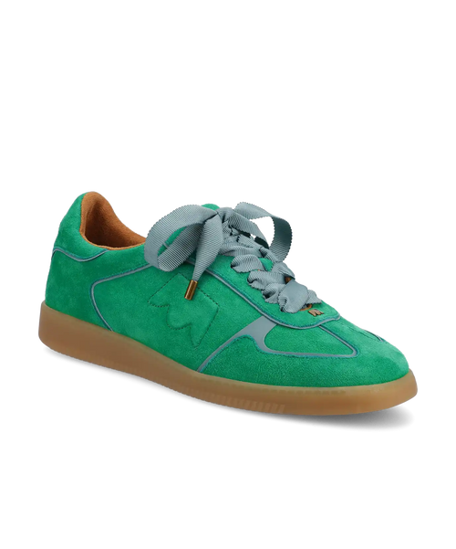 The Jay Sneaker - Kelly Green Suede