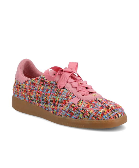 The Jay Sneaker - Pink Multi Tweed