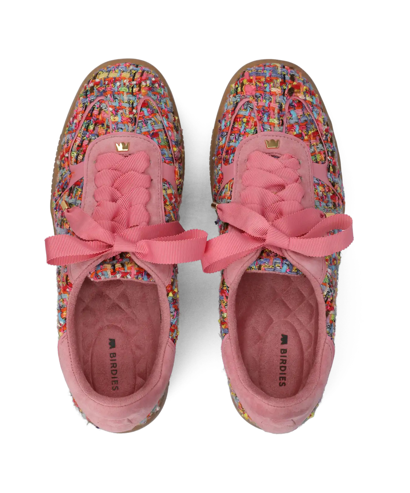 The Jay Sneaker - Pink Multi Tweed