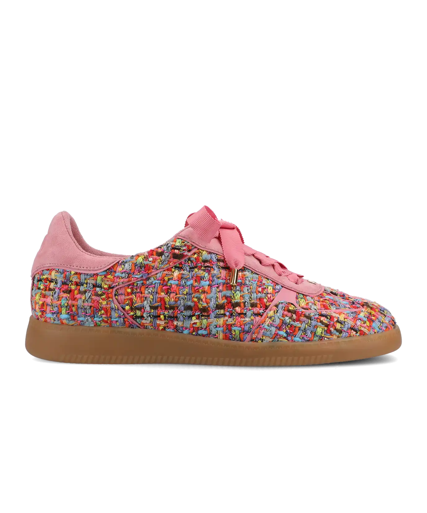 The Jay Sneaker - Pink Multi Tweed
