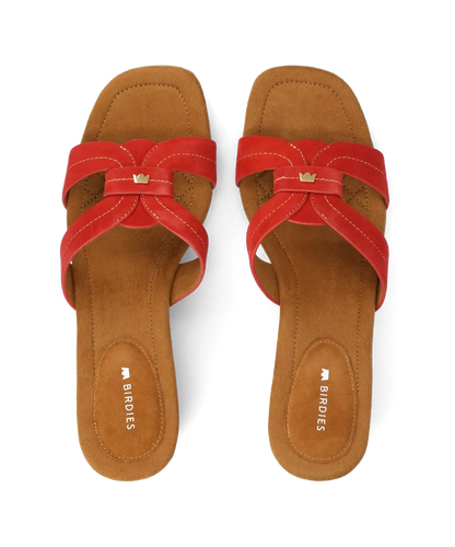 The Kiwi 40 Icon - Red Suede