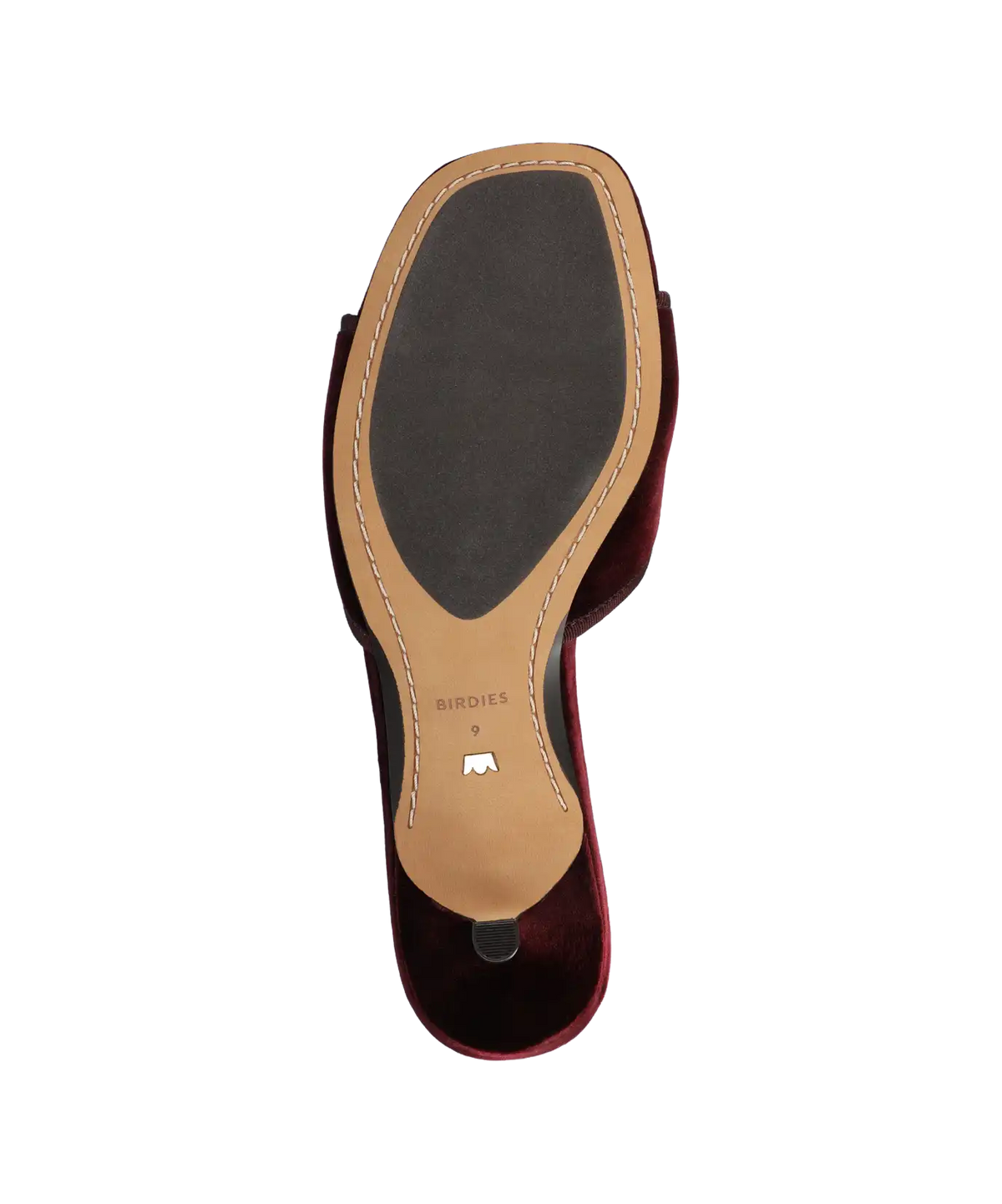 The Kiwi Kitten Flower - Burgundy Velvet