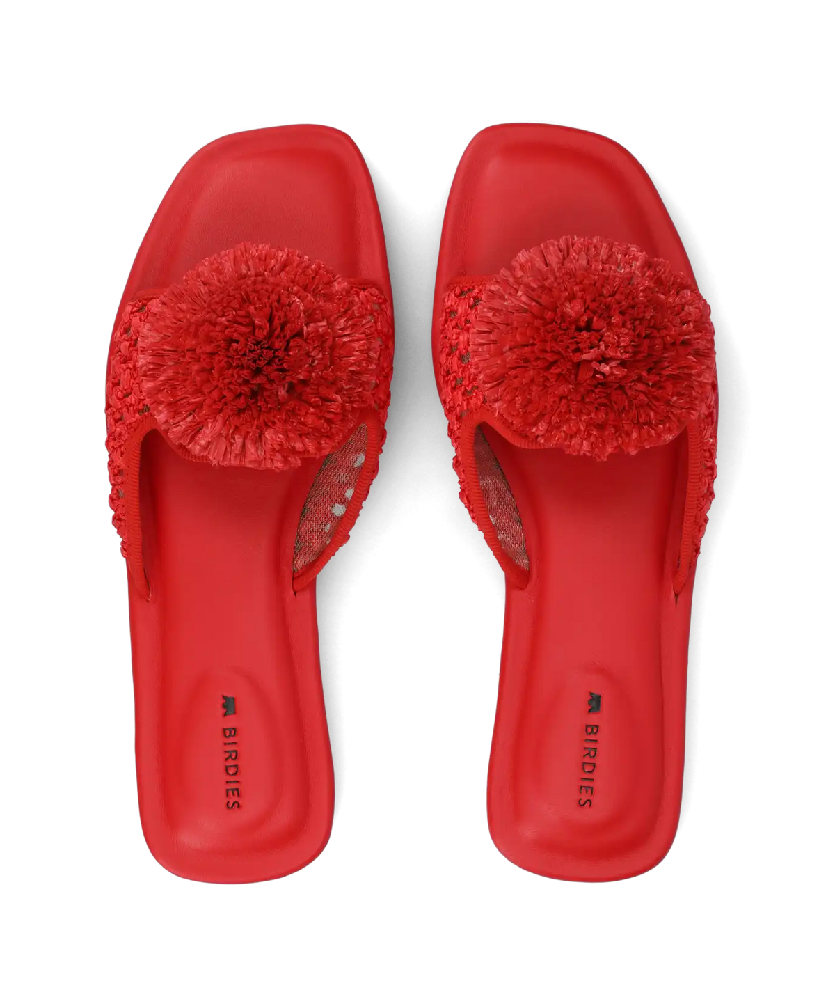 The Kiwi Pom - Red Openweave