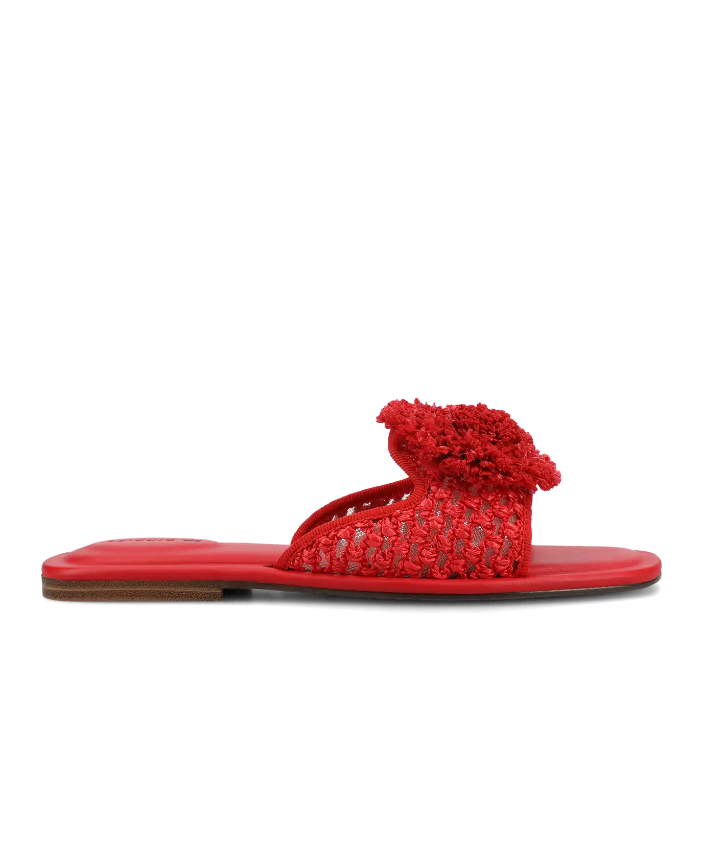 The Kiwi Pom - Red Openweave