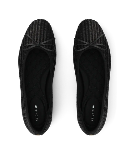The Songbird - Black Raffia