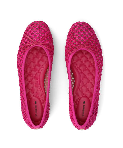 The Songbird - Hot Pink Openweave