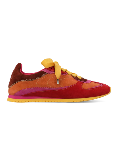 The Speedbird - Multi Burnt Orange Suede