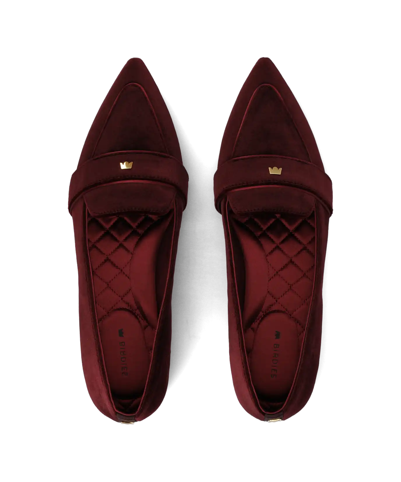 The Sparrow Loafer - Burgundy Velvet